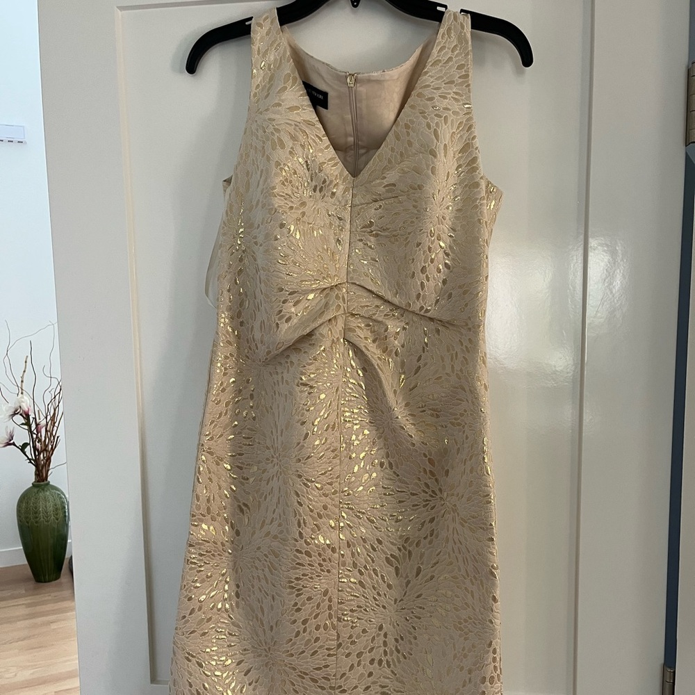 Jones New York Gold dress Size 6